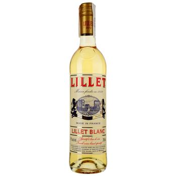 Аперитив Lillet Blanc на основе вина 17% 0,75л