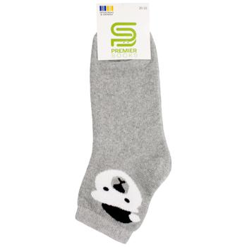 Premier Socks Ekonom Children's Terry Socks s.20-22, 22-24 Light Grey