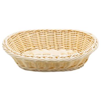 Metro Professional Oval Wicker Bread Basket 27x20x7cm - buy, prices for METRO - photo 1