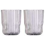 Ardesto Graphite Low Glass Set  2pcs 300ml