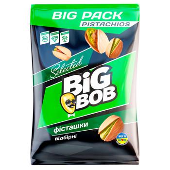 Фісташки Big Bob Відбірні смажені солоні 90г - купити, ціни на NOVUS - фото 1