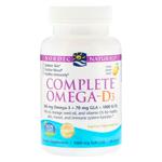 Омега 3-6-9 і вітамін Д3 Nordic Naturals Complete Omega-D3 1000мг 60 гелевих капсул