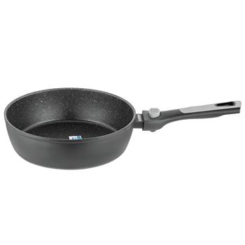 Ardesto Gemini Bari Deep Frying Pan with Removable Handle 24cm - buy, prices for Vostorg - photo 1