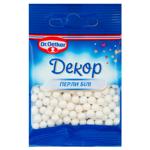 Посыпка Dr.Oetker сахарная жемчуга белые 10г