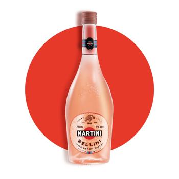 Martini Bellini Based on Wine Low-Carbonated Alcohol Drink 8% 0.75l - buy, prices for - photo 2