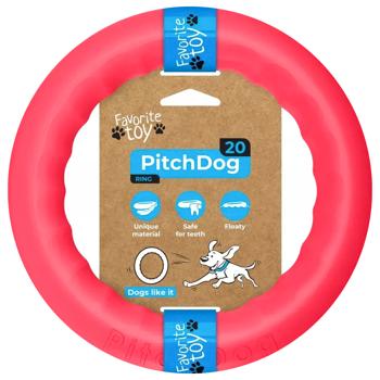 PitchDog Ring Dog Fetch Toy 20cm Pink - buy, prices for MasterZoo - photo 1