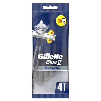 Blue II Maximum Disposable Razors 4pcs - buy, prices for - photo 6