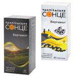 Trypilske Sontse Bergamot Black Tea 1.8g*20pcs