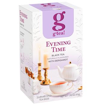 Чай чорний Grace! Evening Time з ароматом бергамоту 2г*25шт - купити, ціни на NOVUS - фото 1