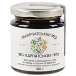 Мед Медовий Край Збір карпатських трав 250г