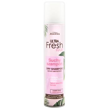 Joanna Ultra Dry Fresh Hair Dry Shampoo for Dark Hair 200ml - buy, prices for MegaMarket - photo 1