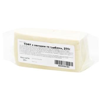 Продукт соевый Шинкар Тофу с овощами и грибами 250г