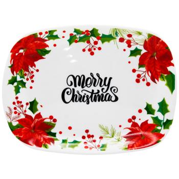 Тарілка Bormioli Rocco Magic Holidays прямокутна 21x18см - купити, ціни на Auchan - фото 3