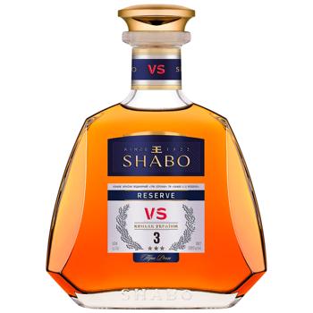 Shabo Reserve V.S. 3 years Cognac 40% 0.5l - buy, prices for Ideal - photo 1