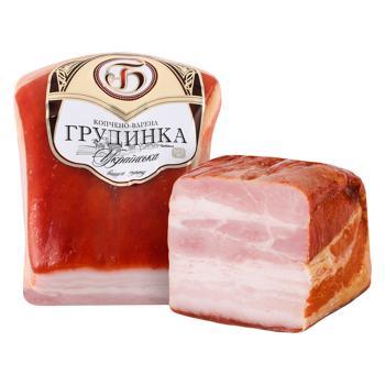 Грудинка Богодухівський МК Українська копчено-варена вищий сорт - купити, ціни на Чудо Маркет - фото 1