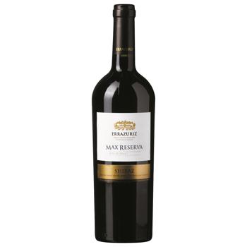 Вино Errazuriz Max Reserva Shiraz сухе червоне 0,75л