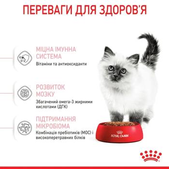 Набор корма Royal Canin для котят сухой 2кг + влажный 4шт х 85г - купить, цены на MasterZoo - фото 8