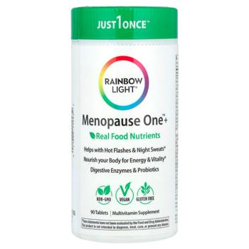 Мультивітаміни для жінок, Menopause One, Rainbow Light, 90 таблеток