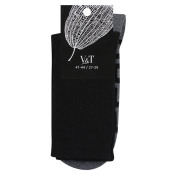 V&T Boss Men's Socks s.27-29 Black