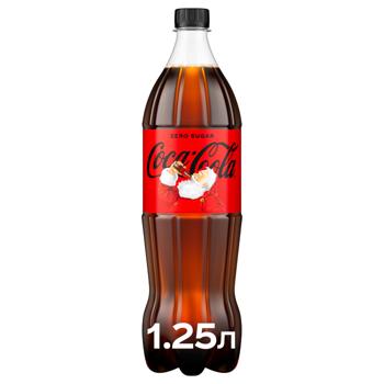 Coca-Cola Zero Carbonated Drink 1.25l - buy, prices for Vostorg - photo 1