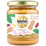 Паста арахисовая Biona Organic соленая 250г