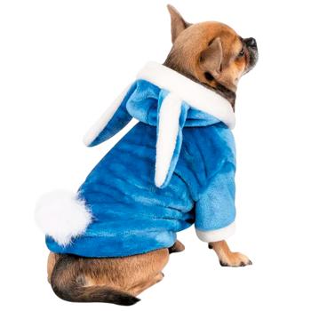 Толстовка для собак Pet Fashion «Rabbit» XS (синя) - купити, ціни на MasterZoo - фото 3