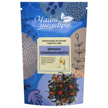 Композиция Чайні Шедеври Брызги шампанского на основе черного и зеленого чая - купить, цены на ULTRAMARKET - фото 1