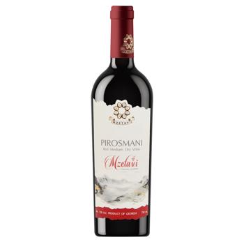 Mzetavi Pirosmani Red Semi-Dry Wine 12% 0.75l