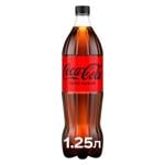 Coca-Cola Zero Carbonated Drink 1.25l