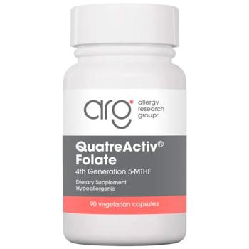 Фолиевая кислота, Allergy Research Group, 90 кап. - купити, ціни на Біотус - фото 1
