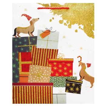 Greenwich Gift Bag 32х26х10cm in Assortment - buy, prices for - photo 2