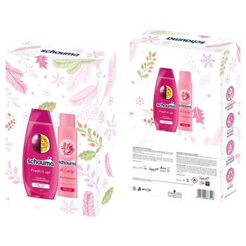 Schauma Fresh It Up Shampoo 400ml + Dry Shampoo Schauma Hi Lovely! 150ml Gift Set - buy, prices for METRO - photo 5