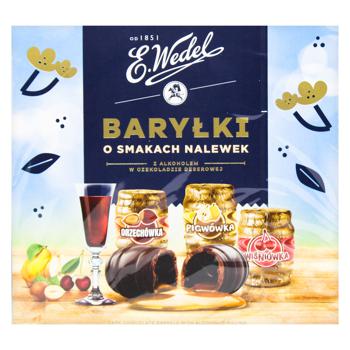 E.Wedel Happy Barrels with Alcoholic Fillings 200g - buy, prices for - photo 2