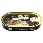 Шпроти Brivais Vilnis Ризькі в олії 190г