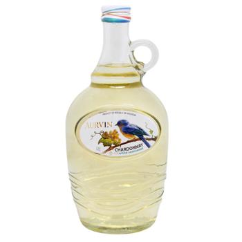 Aurvin Golden Garden Chardonnay White Semi-Sweet Wine 11-13% 1l - buy, prices for NOVUS - photo 1