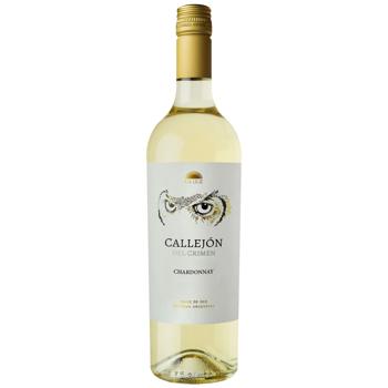 Вино Vinos de La Luz Callejon Del Crimen Chardonnay біле сухе 13,7% 0,75л - купити, ціни на Епіцентр FOOD - фото 1