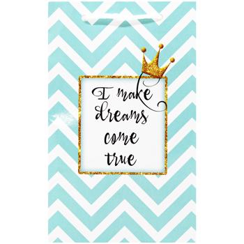 Svit Pozdorovlen Paper Gift Package 17.7х10.9х5.6см - buy, prices for Auchan - photo 5