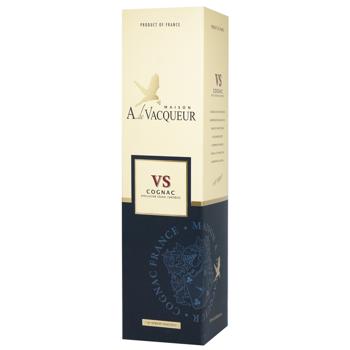 Коньяк MAISON A. DE VACQUEUR VS 0,7л 40% (Франція) - купити, ціни на КОСМОС - фото 3