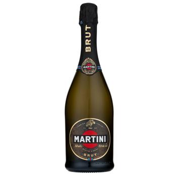 Вино игристое Martini белое брют 11,5% 0,75л