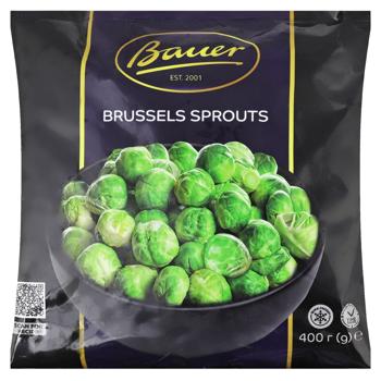 Капуста брюссельська Bauer заморожена 400г - купити, ціни на NOVUS - фото 1