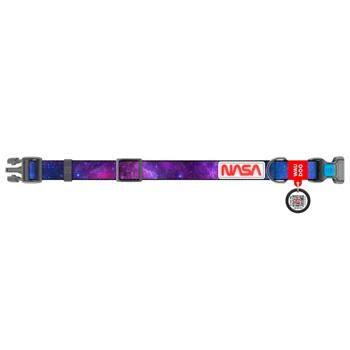 Waudog Nylon Dog Collar with QR Passport S 25-35cm/15mm with Nasa21 Pattern - buy, prices for MasterZoo - photo 3