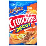 Lorenz X-Cut Kebab And Onion Сorrugated Potato Crunchips 75g