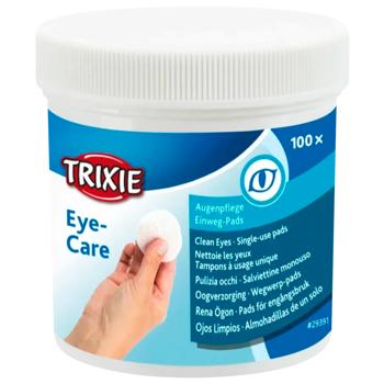 Салфетки Trixie Eye-Care для ухода за глазами собак и кошек 100шт