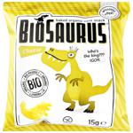 BioSaurus Organic Corn Snack with Cheese Gluten-free 15g