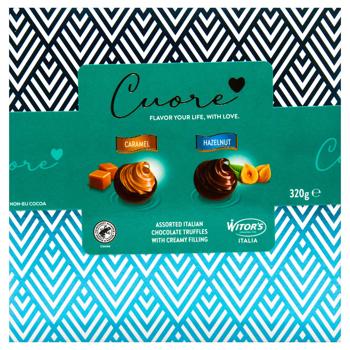 Witors Cuore Green Assorted Chocolate Candies 320g - buy, prices for METRO - photo 3