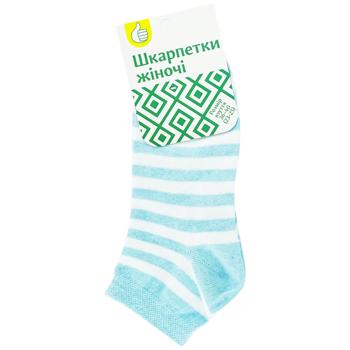 Шкарпетки Auchan Смуги жіночі короткі
