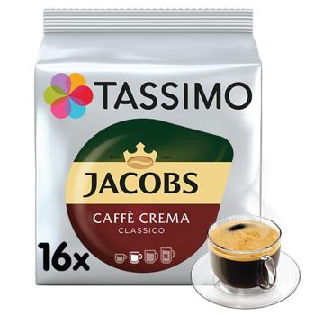 Jacobs Tassimo Crema Ground Coffee in Capsules 16pcs 112g