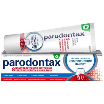 Parodontax Toothpaste Complex protection Extra freshness 75ml - buy, prices for Supermarket "Kharkiv" - photo 1