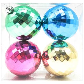 Actuel Set of Christmas Tree Balls 8cm 4pcs