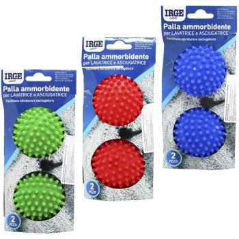 Кульки Irge для пом'якшення білизни у пральній машині 2шт - купити, ціни на Чудо Маркет - фото 1
